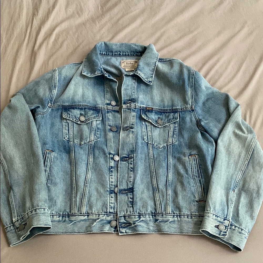 Polo Ralph Lauren Vintage Wash Trucker Denim Jacket